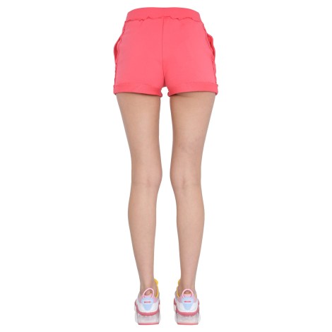 moschino teddy inside out shorts