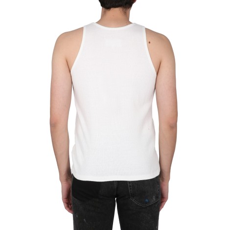 maison margiela cotton tank top