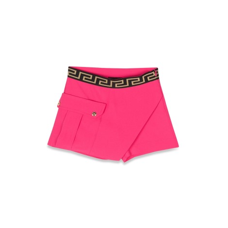 versace greek shorts