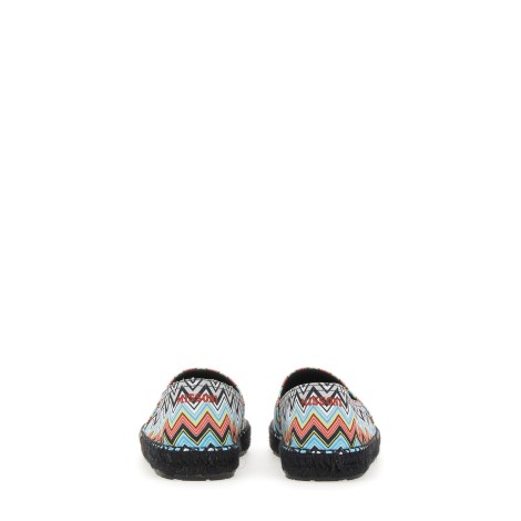 missoni printed canvas espadrilles