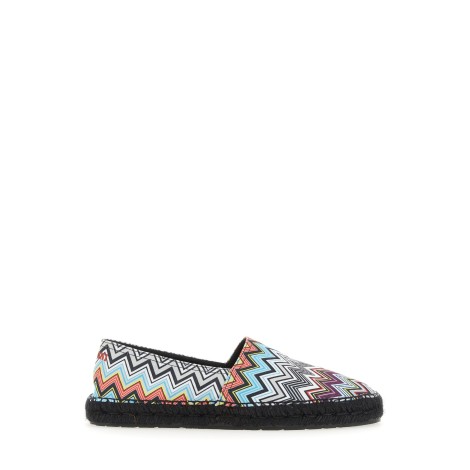 missoni printed canvas espadrilles