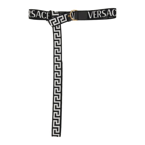 versace double-face versace allover greca belt