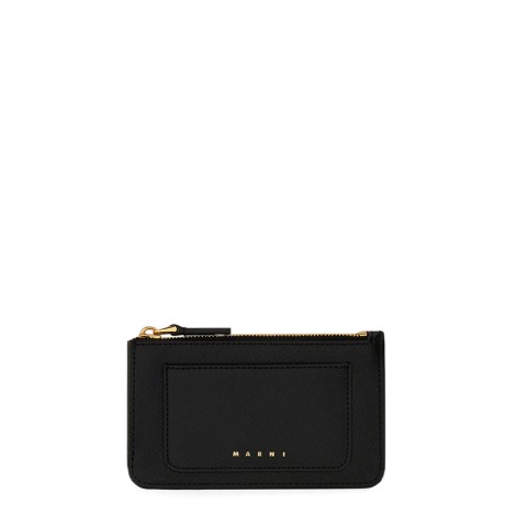 marni leather card holder