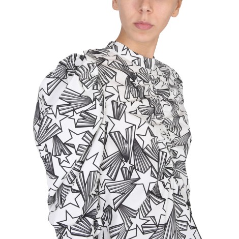 msgm cotton poplin shirt