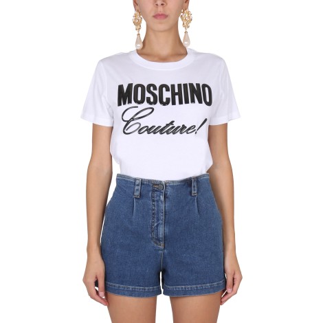 moschino crewneck t-shirt