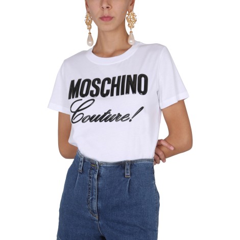 moschino crewneck t-shirt