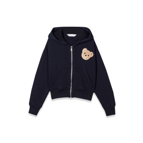 palm angels palm angels bear hoodie zipper