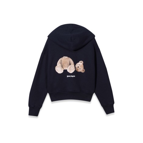 palm angels palm angels bear hoodie zipper