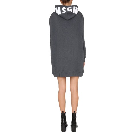 msgm hooded dress