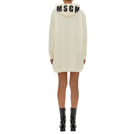 msgm hooded dress