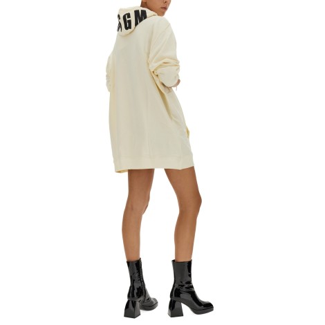 msgm hooded dress