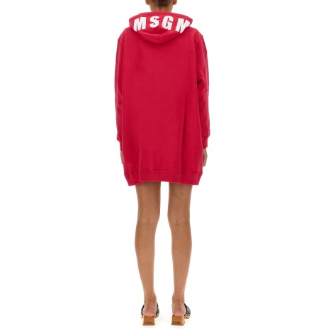 msgm hooded dress