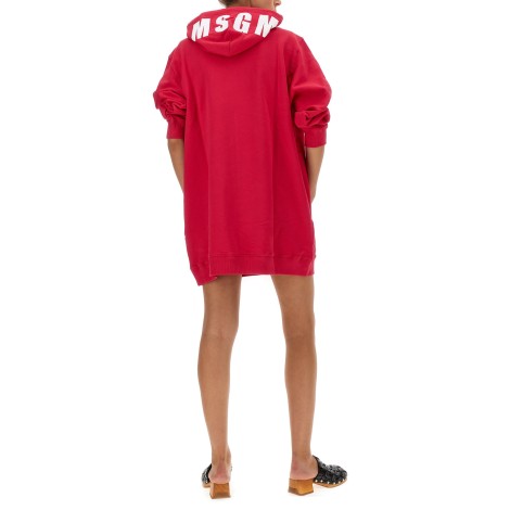 msgm hooded dress