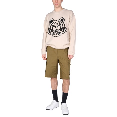 kenzo cargo shorts