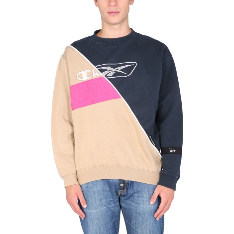 1/off crew neck sweatshirt