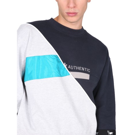 1/off crew neck sweatshirt