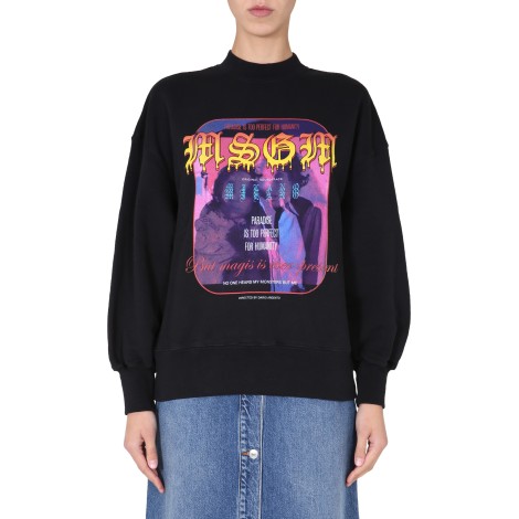 msgm paricollo sweatshirt