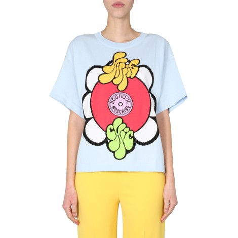 boutique moschino round neck t-shirt