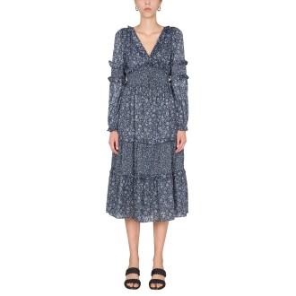 michael by michael kors dress with floral print