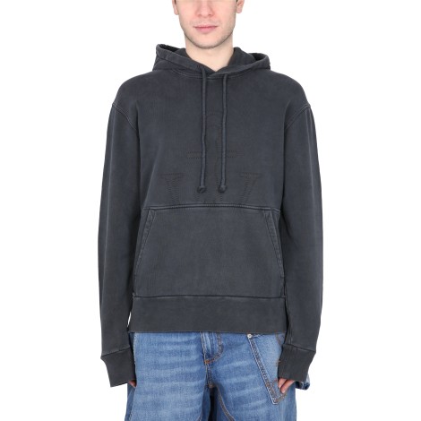 jw anderson hoodie with logo print