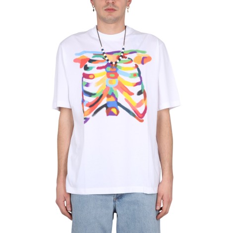 marcelo burlon county of milan rib cage t-shirt