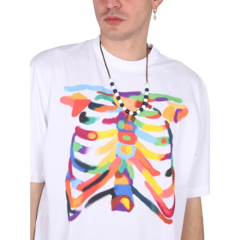 marcelo burlon county of milan rib cage t-shirt