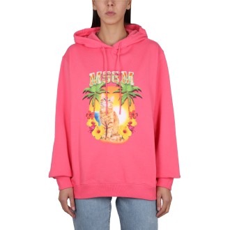 msgm sweatshirt with logo