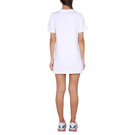 moschino teddy bear t-shirt dress