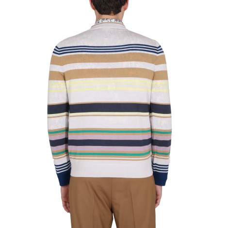 paul smith jersey with stripe pattern