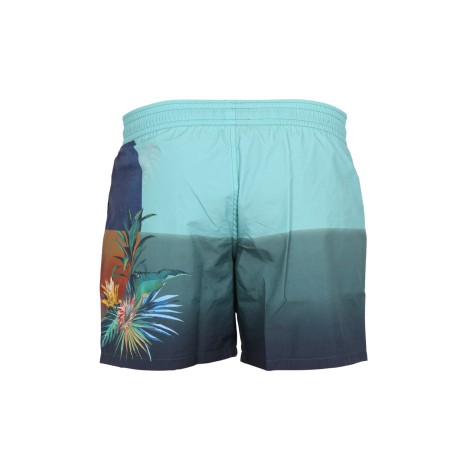 etro boxer swimsuit with print