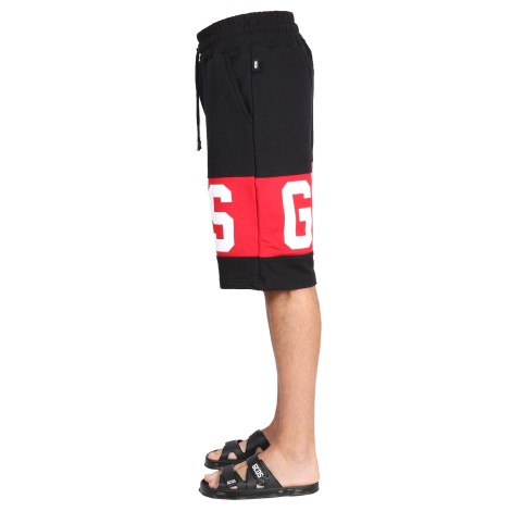 gcds bermuda shorts with logo band