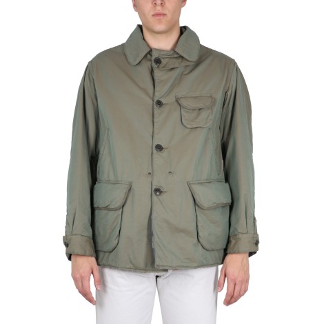 maison margiela tonic distressed cotton jacket