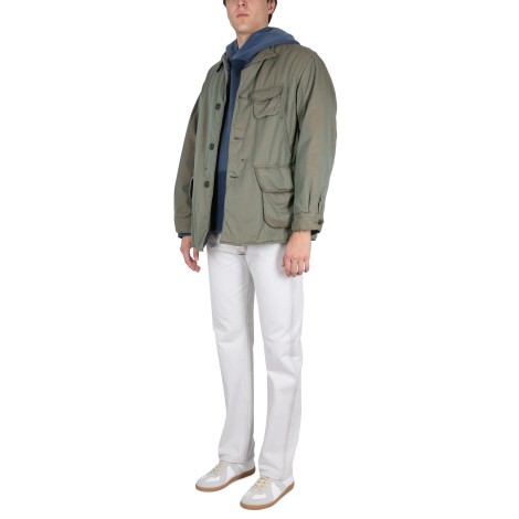 maison margiela tonic distressed cotton jacket