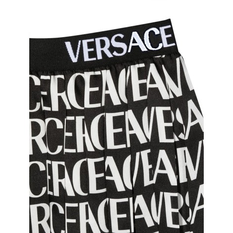 versace pleated skirt