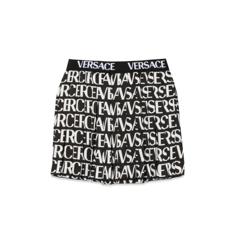 versace pleated skirt