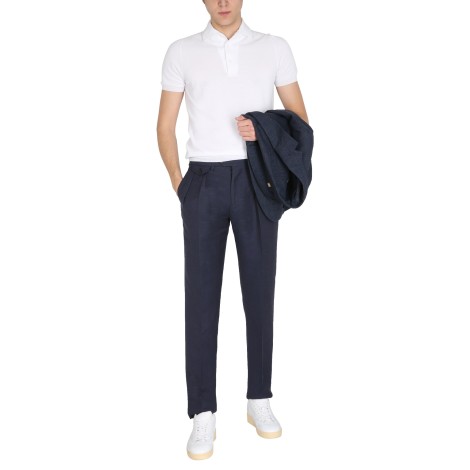 lardini regular fit trousers