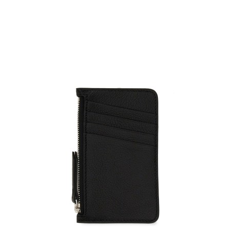 maison margiela leather card holder