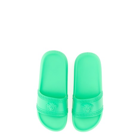 versace medusa slide sandal