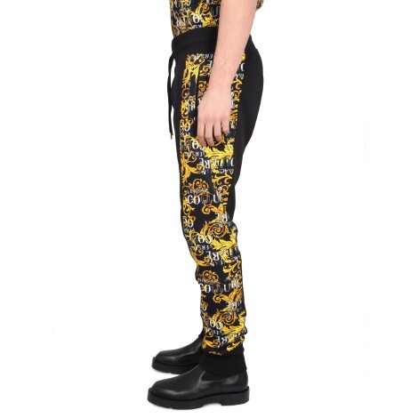 versace jeans couture baroque print pants