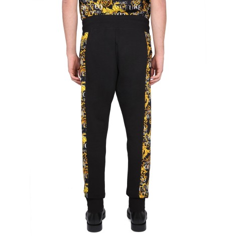 versace jeans couture baroque print pants