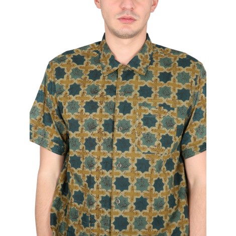 engineered garments printed shirt