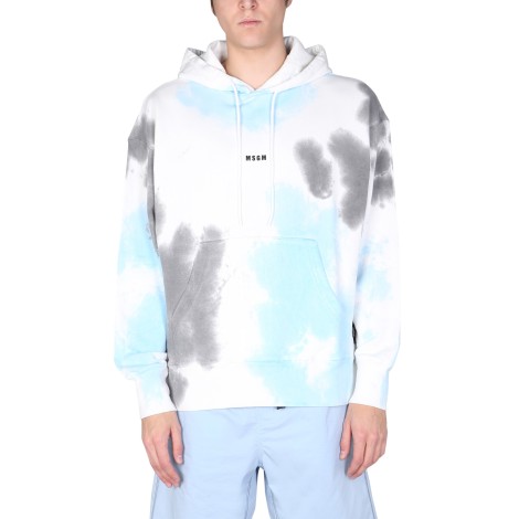 msgm micro logo sweatshirt 