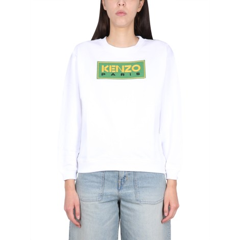 kenzo sweatshirt with logo print