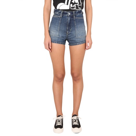 kenzo short in denim