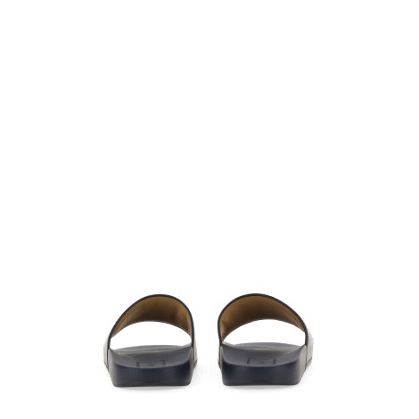 brioni sandal with logo