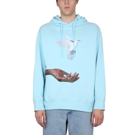 3.paradis hand and dove sweatshirt