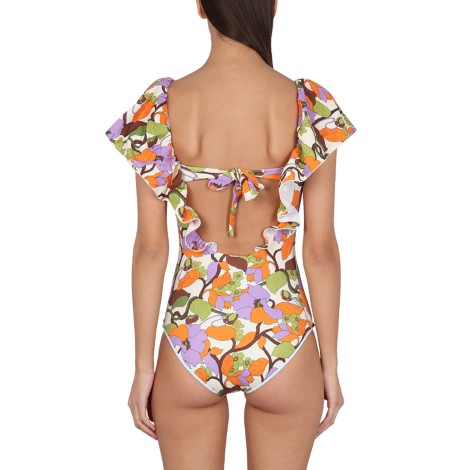 la doublej scarlet one-piece swimsuit