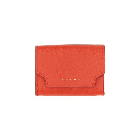 marni saffiano leather coin purse