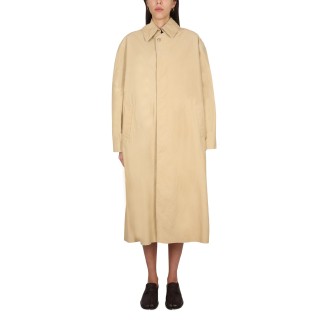 maison margiela utility style trench coat