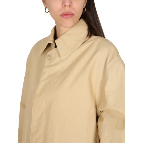 maison margiela utility style trench coat